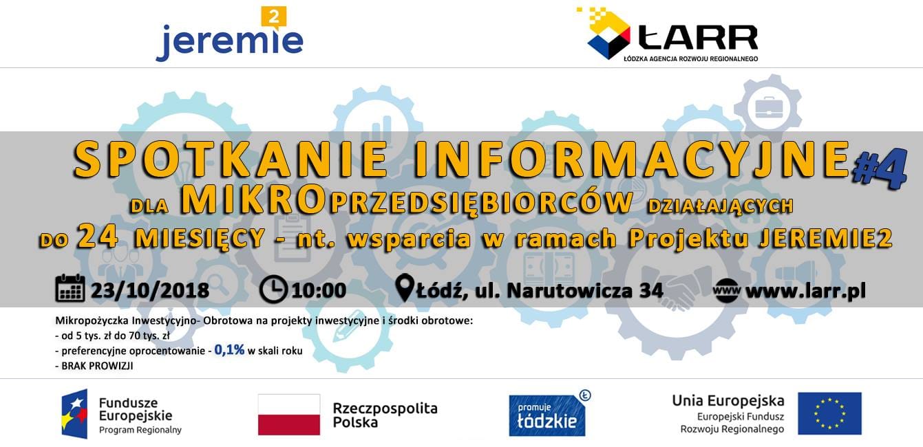 Spotkanie informacyjne dla mikroprzedsiębiorców!