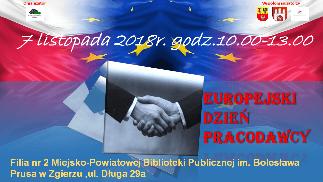 Europejski Dzień Pracodawcy 7 listopada AGENDA -zmiany PUP