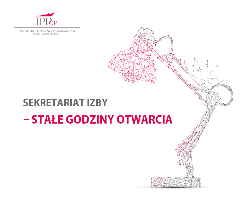 Stałe godziny pracy biura Izby