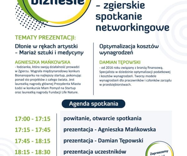 Młyn w Biznesie- zgierskie spotkania networkingowe